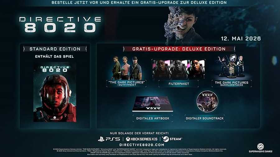 خرید بازی Directive 8020 Deluxe Edition برای PS5
