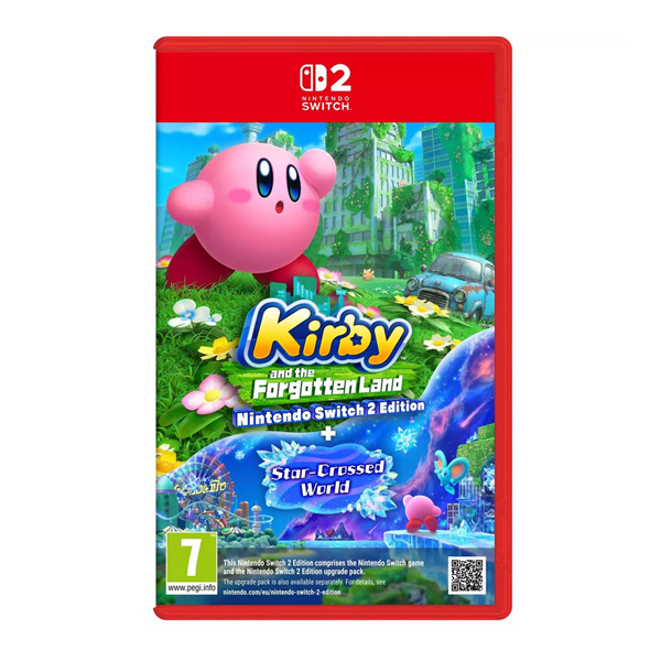 بازی Kirby and the Forgotten Land + Star-Crossed World برای Nintendo Switch 2