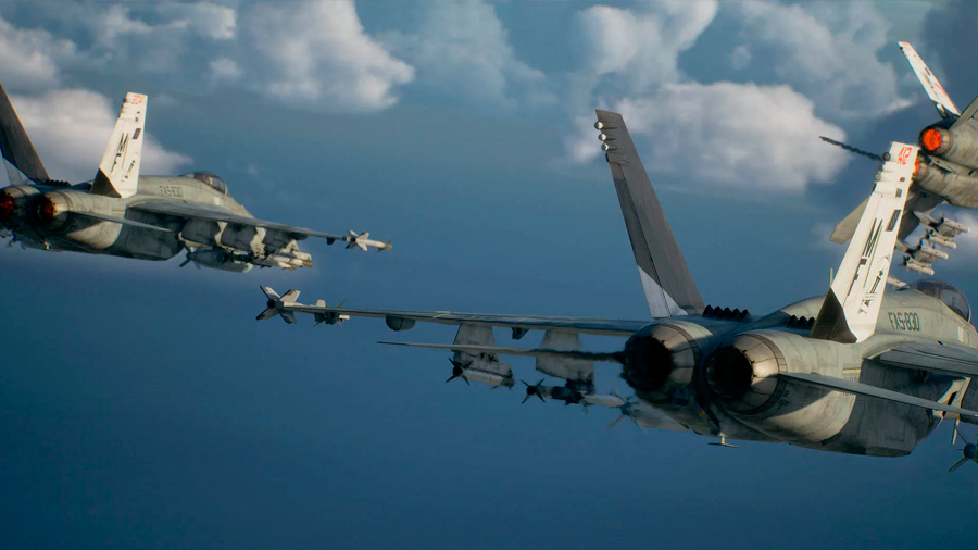 گیم پلی بازی Ace Combat 8: Wings of Theve Deluxe برای PS5