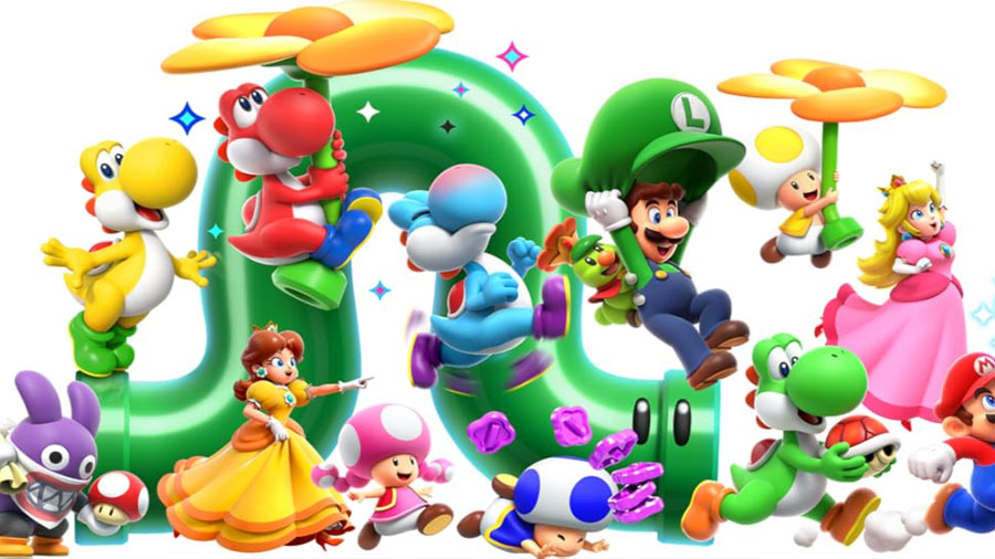 خرید بازی Super Mario Bros. Wonder برای نینتندو سوییچ 2 به همراه بسته دانلودی Meetup in Bellabel Park - تصویر 5