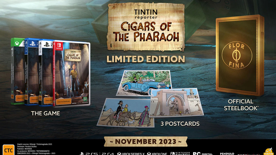 خرید بازی Tintin Reporter Cigars of the Pharaoh نسخه Limited برای PS5